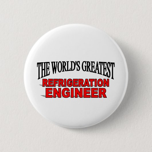 Der bestste die Abkühlungs-Ingenieur der Welt Button (Vorderseite)