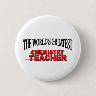 Der bestste die Chemie-Lehrer der Welt Button
