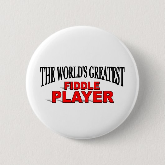 Der bestste die Geigen-Spieler der Welt Button (Vorderseite)