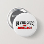 Der bestste die Kunst-Direktor der Welt Button (Vorne & Hinten)