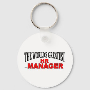 Der bestste die Stunden-Manager der Welt Schlüsselanhänger
