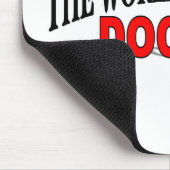 Der bestste Doktor der Welt Mousepad (Ecke)