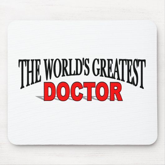Der bestste Doktor der Welt Mousepad (Vorne)