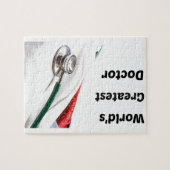 Der bestste Doktor Design der Welt Puzzle (Horizontal)