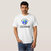 Der bestste Doorman der Welt T-Shirt (Vorne ganz)