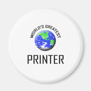 Der bestste Drucker der Welt Magnet