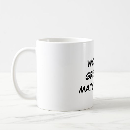 Der bestste Ehestifter-" Tasse "der Welt (Links)