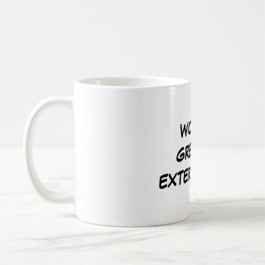 Der bestste Exterminator-" Tasse "der Welt (Links)