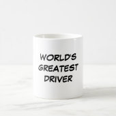 Der bestste Fahrer-" Tasse "der Welt (Mittel)