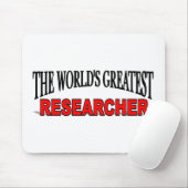 Der bestste Forscher der Welt Mousepad (Mit Mouse)