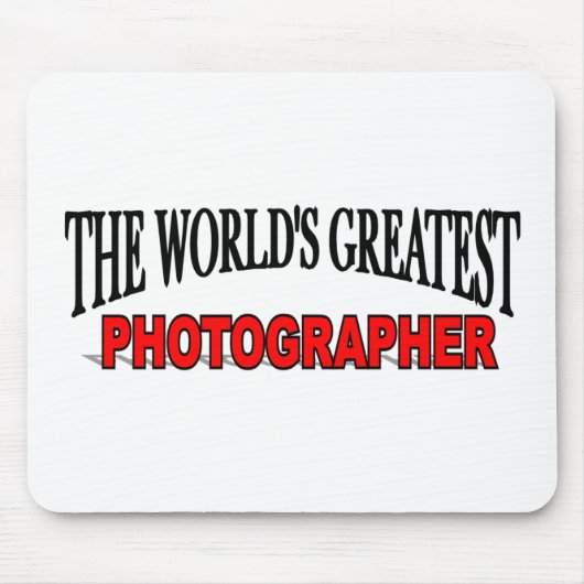 Der bestste Fotograf der Welt Mousepad (Vorne)