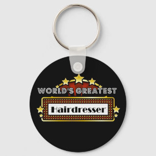 Der bestste Friseur der Welt Schlüsselanhänger