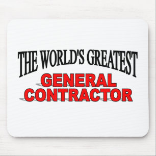 Der bestste General Contractor der Welt Mousepad
