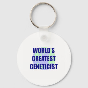 Der bestste Genetiker der Welt Schlüsselanhänger