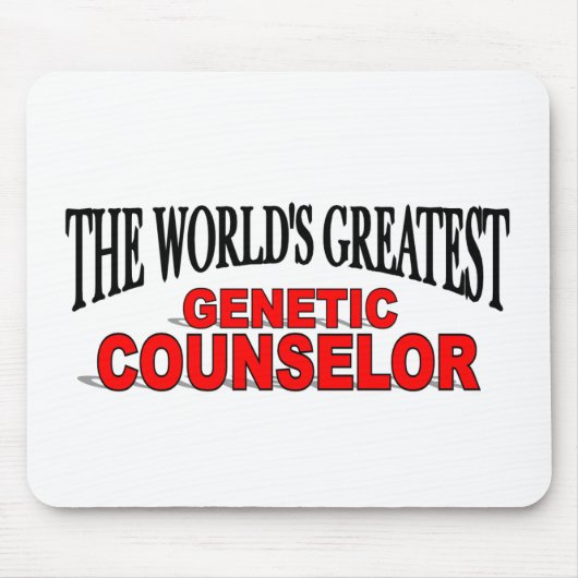 Der bestste genetische Ratgeber der Welt Mousepad (Vorne)