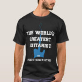 Der bestste Gitarrist der Welt - meine Tochter! T-Shirt (Vorderseite)