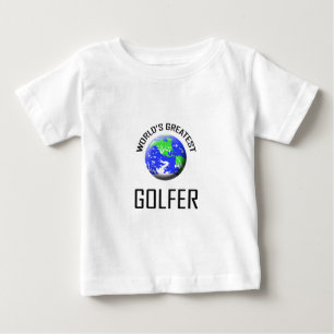 Der bestste Golfspieler der Welt Baby T-shirt