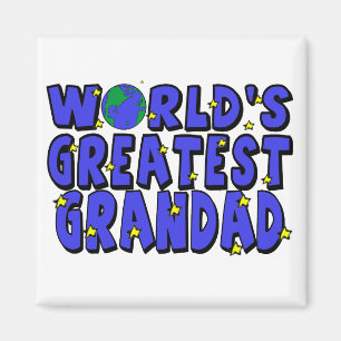 Der bestste Grandad    der Welt Magnet