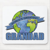 Der bestste Grandad der Welt Mousepad (Vorne)