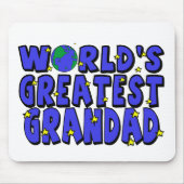 Der bestste Grandad der Welt Mousepad (Vorne)