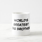 Der bestste große Bruder-" Tasse "der Welt (Mittel)