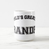 Der bestste Großvater der Welt Kaffeetasse (Mittel)