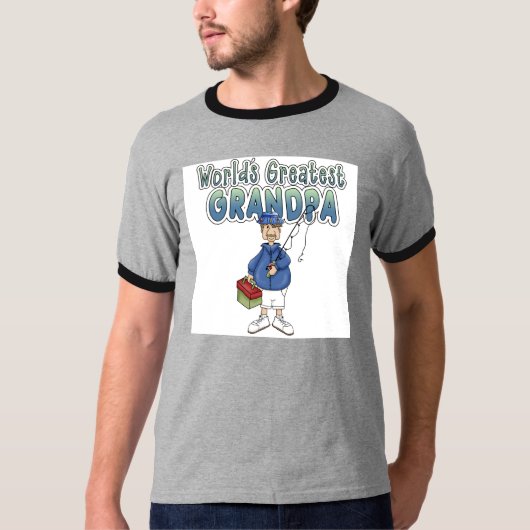 Der bestste Großvater der Welt T-Shirt (Vorderseite)