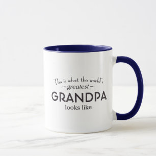 Der bestste Großvater der Welt Tasse