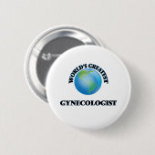 Der bestste Gynäkologe der Welt Button (Vorne & Hinten)