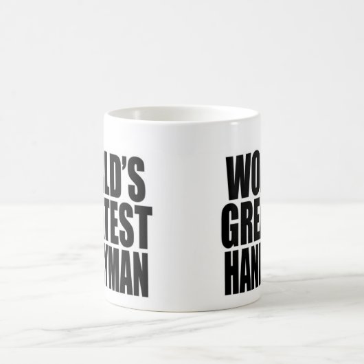 Der bestste Heimwerker der Welt Kaffeetasse (Mittel)