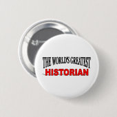 Der bestste Historiker der Welt Button (Vorne & Hinten)