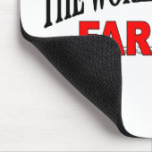 Der bestste Hufschmied der Welt Mousepad (Ecke)