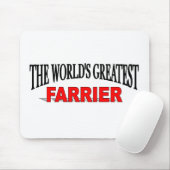 Der bestste Hufschmied der Welt Mousepad (Mit Mouse)