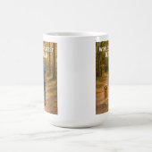 Der Bestste Hunde-Vater der Welt - Morning Walk Ed Kaffeetasse (Mittel)