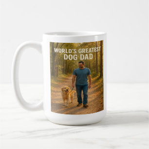 Der Bestste Hunde-Vater der Welt - Morning Walk Ed Kaffeetasse