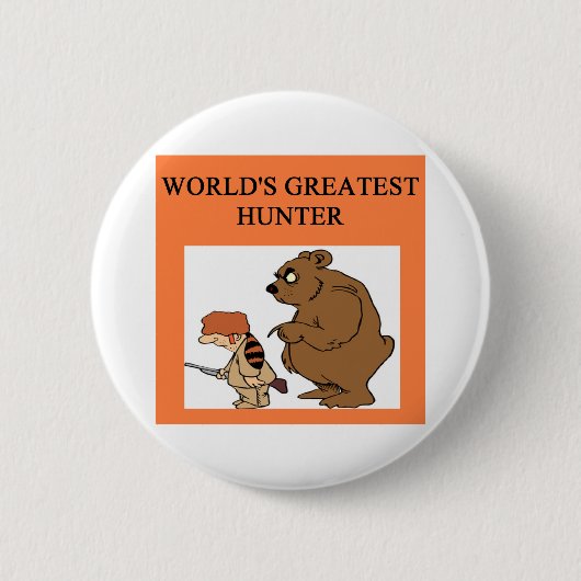 der bestste Jäger der Welt Button (Vorderseite)