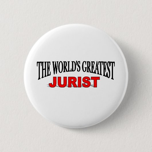 Der bestste Jurist der Welt Button (Vorderseite)