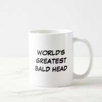 Der bestste kahle Kopf-" Tasse "der Welt