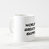 Der bestste Kapitän-" Tasse "der Welt (Vorderseite Links)