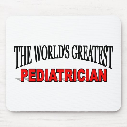 Der bestste Kinderarzt der Welt Mousepad (Vorne)