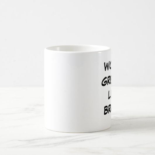 Der bestste kleine Bruder-" Tasse "der Welt (Mittel)