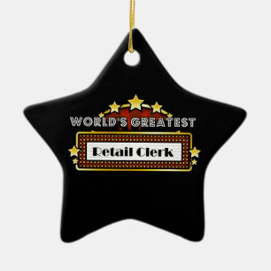 Der bestste Kleinsekretär der Welt Keramik Ornament