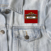 Der bestste Koch der Welt Button (Beispiel)