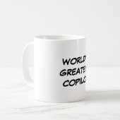 Der bestste Kopilot-" Tasse "der Welt (Vorderseite Links)