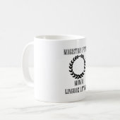 Der bestste lateinische Lehrer der Welt (weiblich) Kaffeetasse (Vorderseite Links)