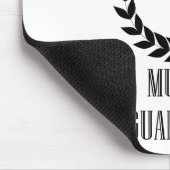 Der bestste lateinische Lehrer der Welt (weiblich) Mousepad (Ecke)