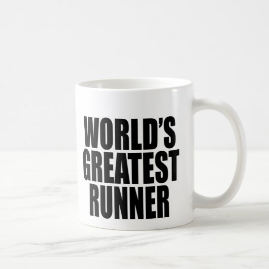 Der bestste Läufer der Welt Kaffeetasse (Rechts)