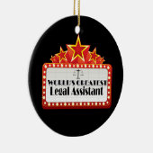 Der bestste legale Assistent der Welt Keramikornament (Rechts)