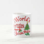Der bestste Lehrer der Welt Kaffeetasse (Mittel)