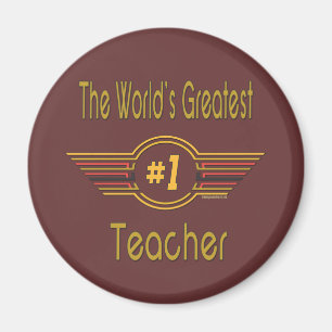Der bestste Lehrer der Welt Magnet